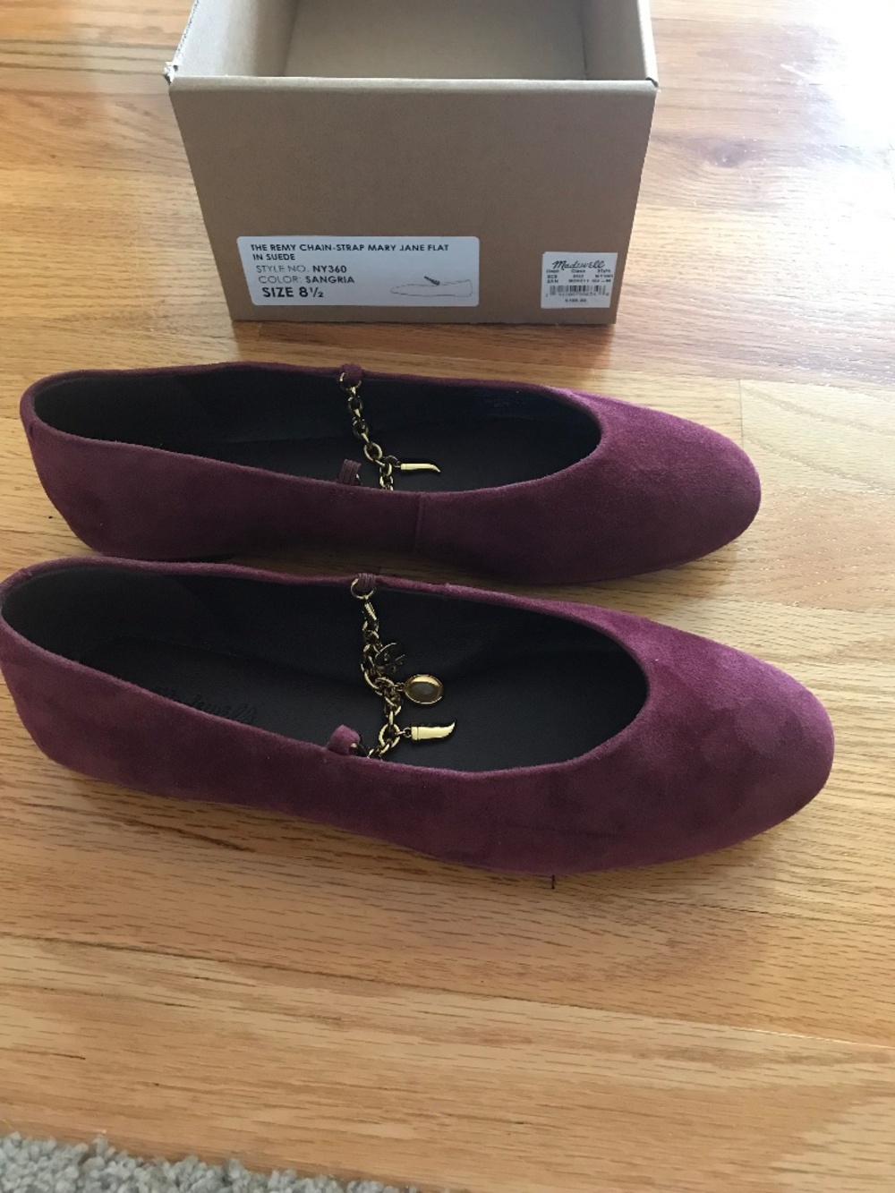 Remy chain Mary Jane flat